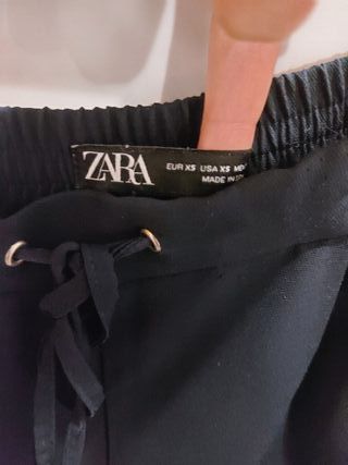 Completo Zara Blazer e Pantalone Blu Taglia XS