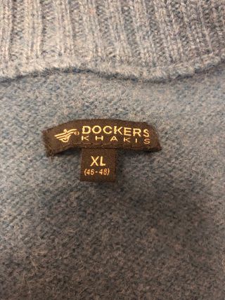 Pullover Dockers lana collo alto zip