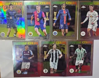 Carta Futbol Future Stars Topps chrome 2024-25