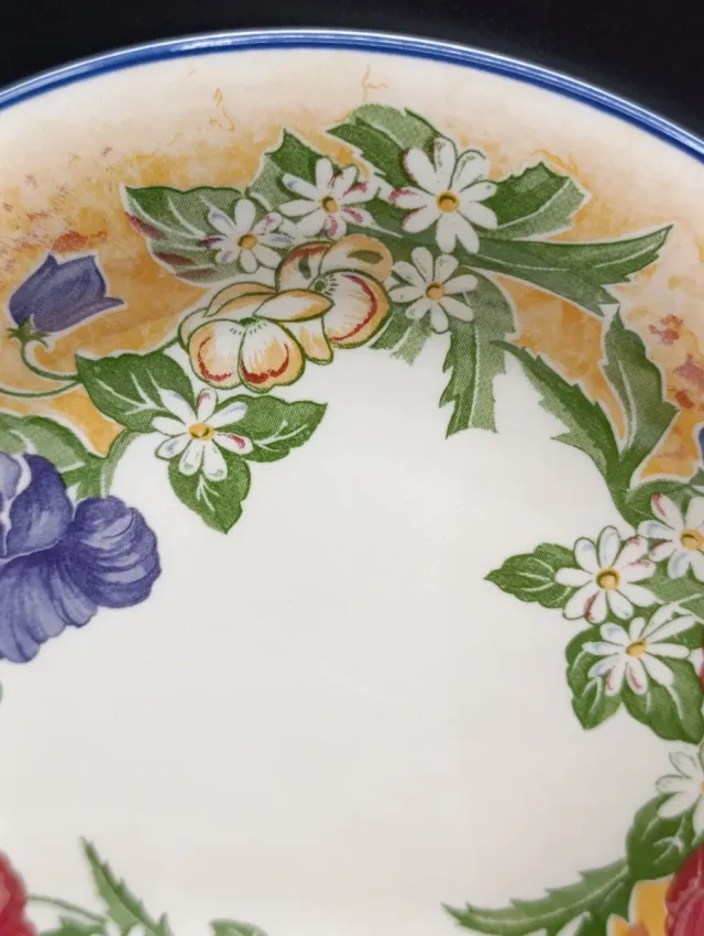 Set 6 Piatti da Dessert Staffordshire Fiori