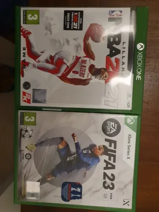 NBA 2K21 y FIFA 23 Xbox Series X/One