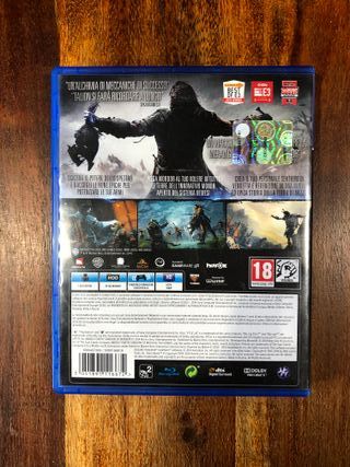 la terra di mezzo L'Ombra di Mordor ps4