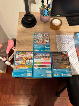 Pacchetto 4 Giochi Wii U: Mario, Minecraft, Smash Bros