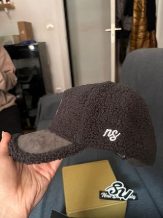 Gorra New Shepherds gris con B.