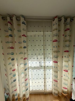 Cortine per camera da letto per bambini e tende a rullo