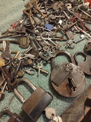 Lucchetti e chiavi vintage
