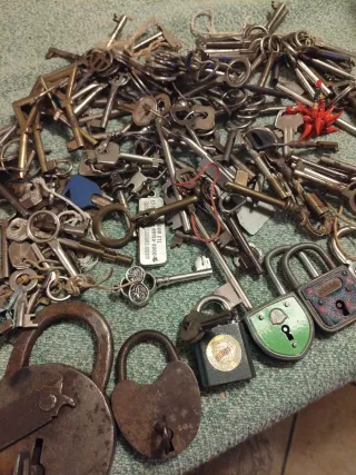 Lucchetti e chiavi vintage