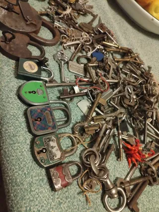 Lucchetti e chiavi vintage