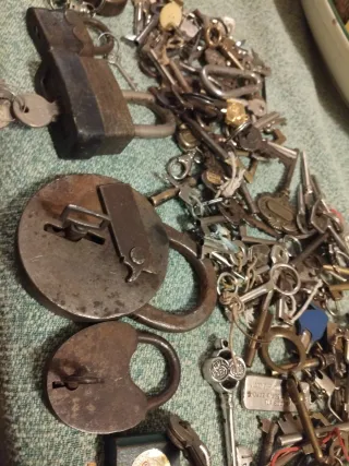Lucchetti e chiavi vintage