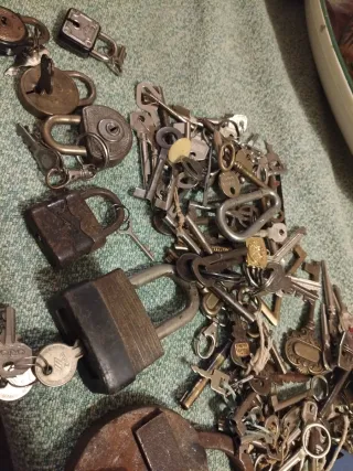 Lucchetti e chiavi vintage