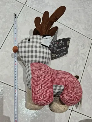 Ferma porta alce Natale