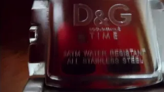 Orologio bracciale D&G silver