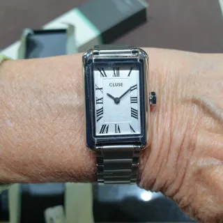 Orologio Cluse CW15002 Argento/Bianco