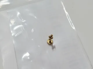 Lote 3 Labrets Dorados