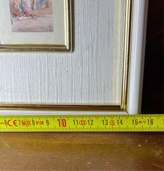 Rara litografia vintage incorniciata