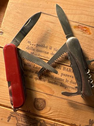 2 Coltelli multiuso tipo victorinox