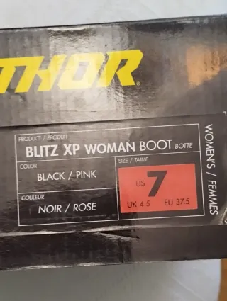 Botas Thor Motocross Talla 37.5