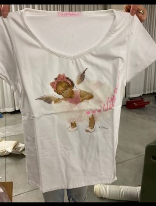 Lotto 5 t shirt ragazza nuove misura S