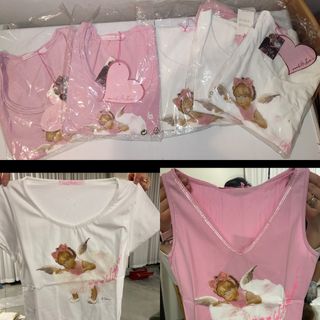 Lotto 5 t shirt ragazza nuove misura S