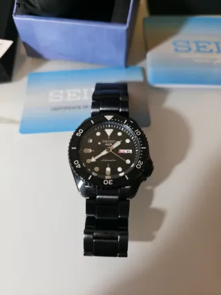 Seiko 5 Sports SRPD65K1 Negro
