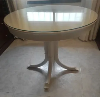 Mesa redonda extensible