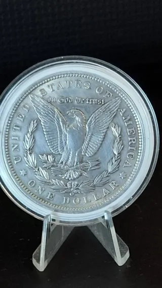 Moneda Plata Dólar Morgan 1890