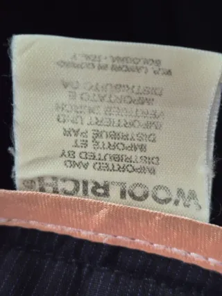 Gonna Woolrich nera tg 38