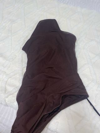 Body Zara Marrón Talla S