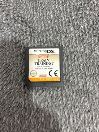 Nintendo DS Lite Negra + Juego Brain Training