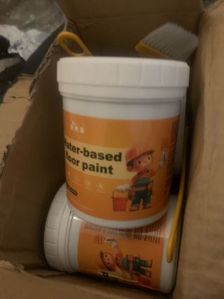 Pintura para suelos base agua