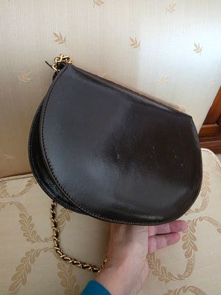 Pochette Vintage  pelle marrone