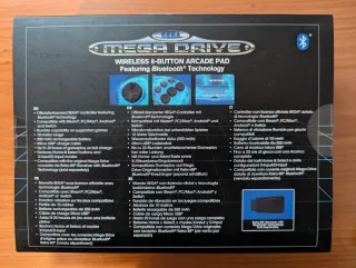 Mando Retro-Bit Sega Mega Drive Bluetooth Azul