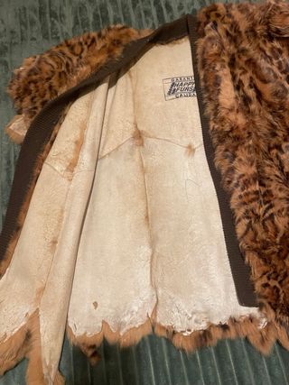 Chaleco de pelo estampado leopardo