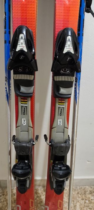 Esquís Head C200 156cm + Bastones