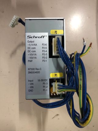 Pantalla y panel control Krauss Maffei.