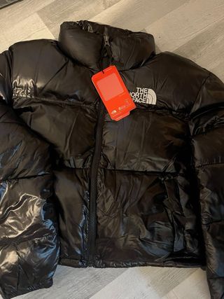 The North Face Abrigo Corto Charol Negro