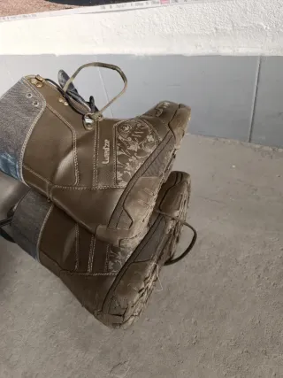 Botas de Snowboard Marrones y Grises