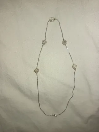 Collana Argento 925 con Ciondoli Sferici