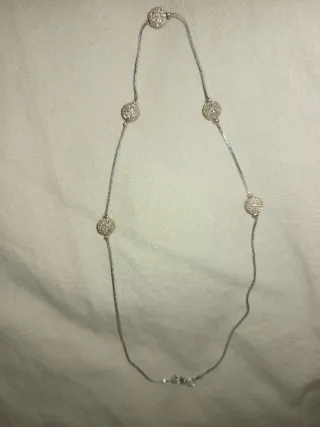 Collana Argento 925 con Ciondoli Sferici