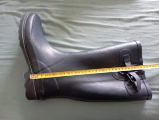 Botas de agua forradas azul 38-39