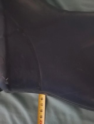Botas de agua forradas azul 38-39