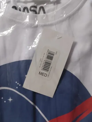 NUEVO Camiseta NASA Talla M Hombre