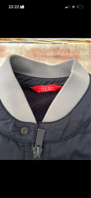 Chaleco acolchado negro talla XL