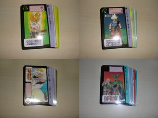 Dragon ball carddass hondan regset 8+9+11+12