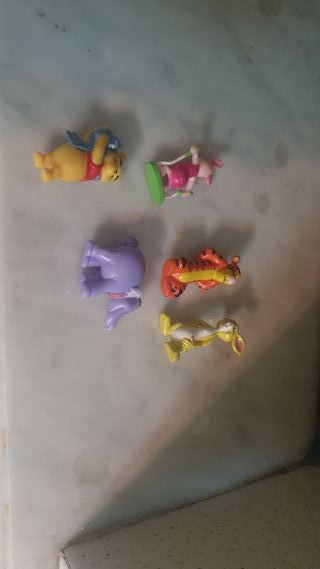 Set 5 Personaggi Winnie the Pooh