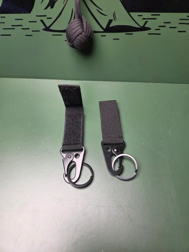 Hebilla Molle Metálica Negra