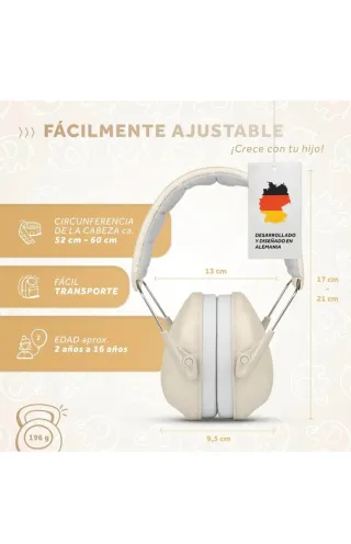 Cascos Antirruido Bebé Protección Auditiva
