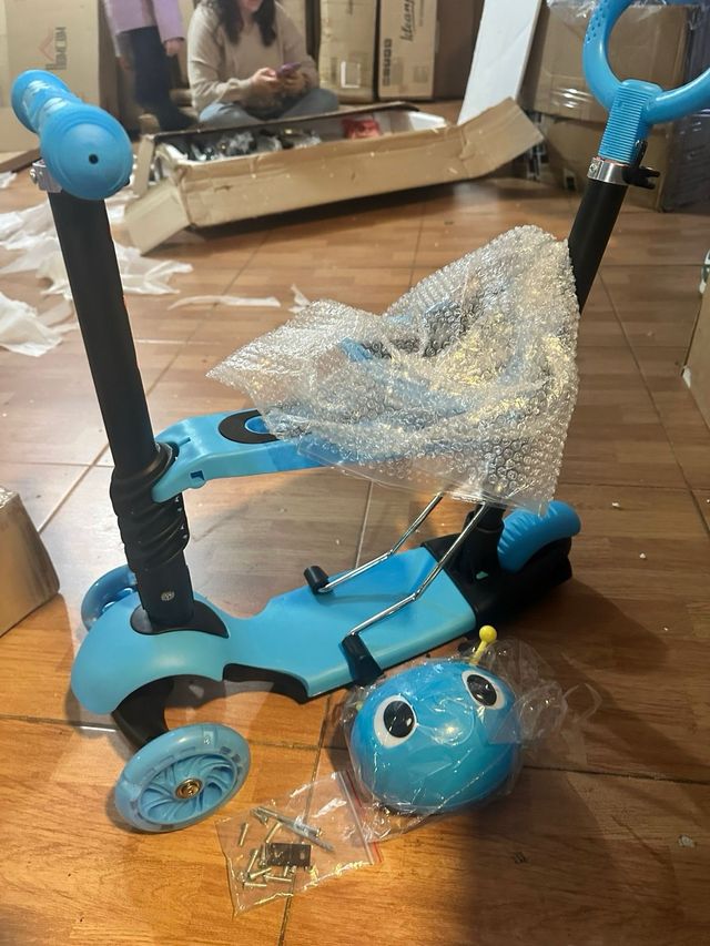 Patinete 3 en 1 para niños