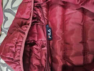 Cazadora Fila acolchada roja