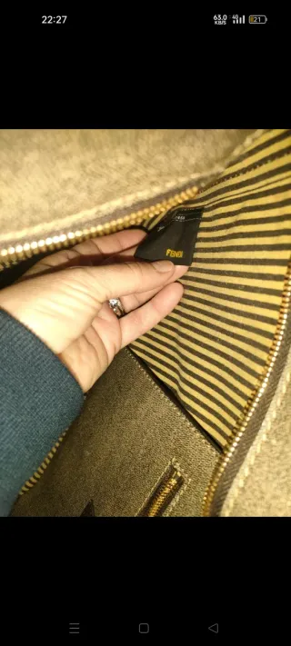 Borsa Fendi Vintage Zucca